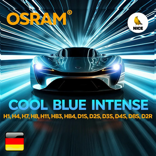 Osram cool blue intensе h4 - h1,
