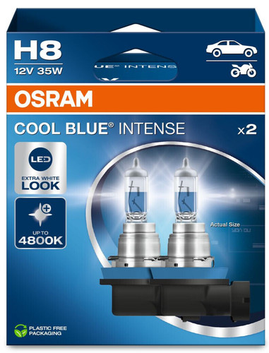Osram cool blue - h8,